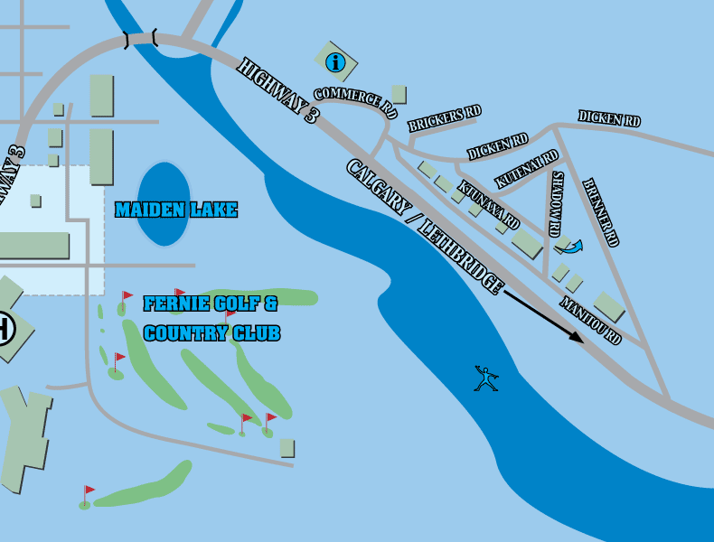highway business area